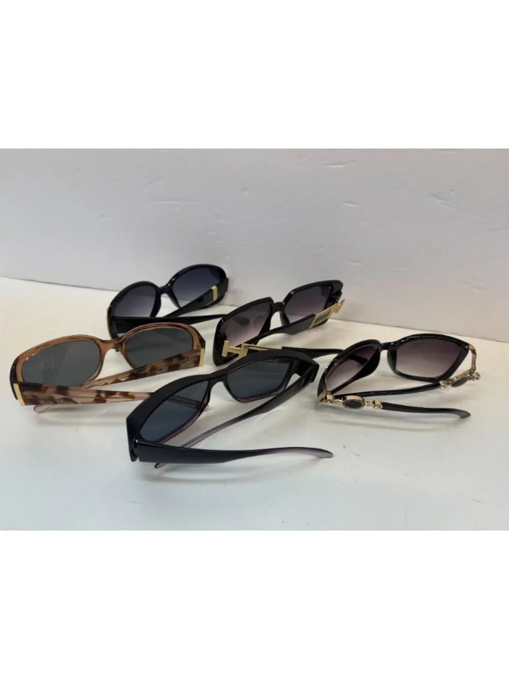 Womans Fashion Sunglasses Lot 5 Big Rims  VTG.